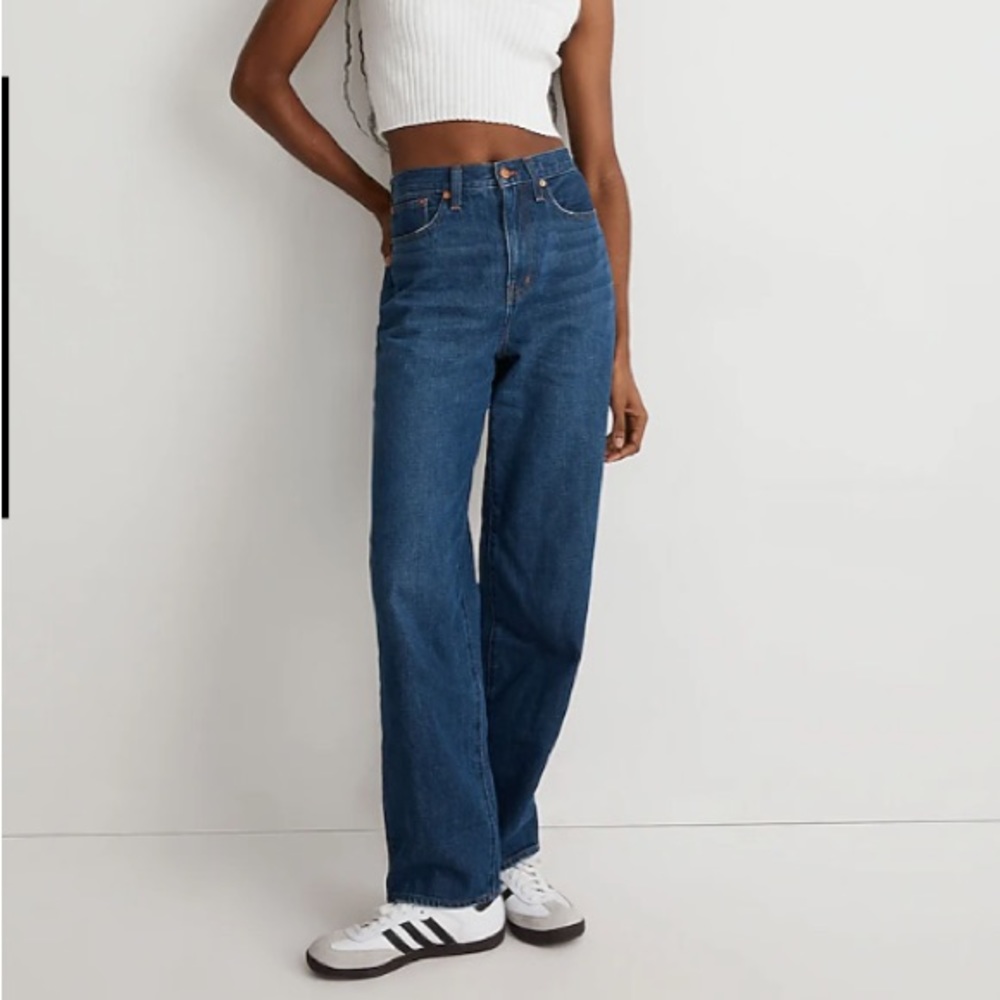 NWT Madewell Baggy Straight Jeans